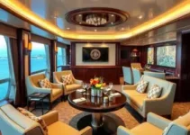 sala VIP de cruzeiros no Porto de Santos