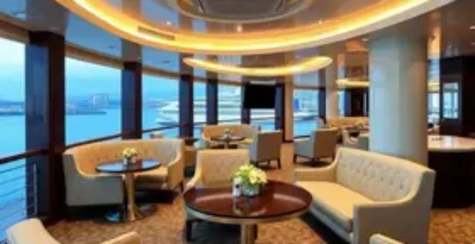 sala VIP de cruzeiros no Brasil