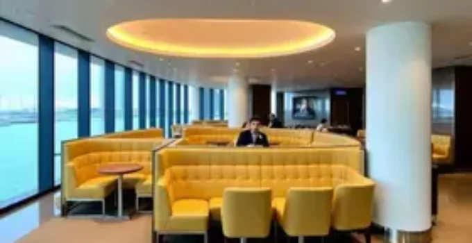 sala VIP do terminal do Porto de Santos