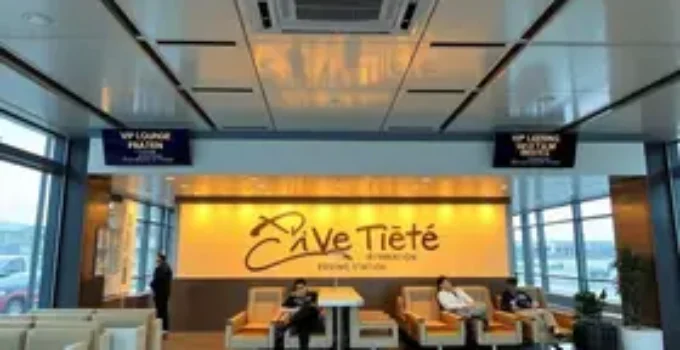 sala VIP na Rodoviária do Tietê