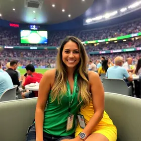 Karoline Lima embarca para Copa nos Estados Unidos