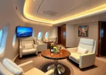 novo modelo de sala VIP Emirates