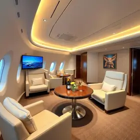 novo modelo de sala VIP Emirates