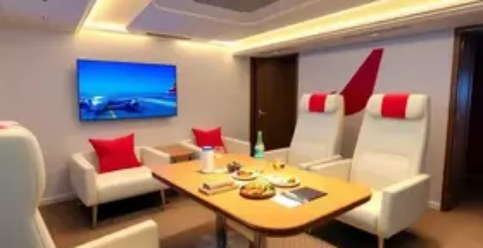 Iberia leva sala VIP, simulador de voo e menus de bordo ao centro de Madri