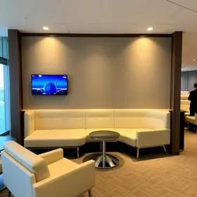 Sala VIP da American Airlines no JFK