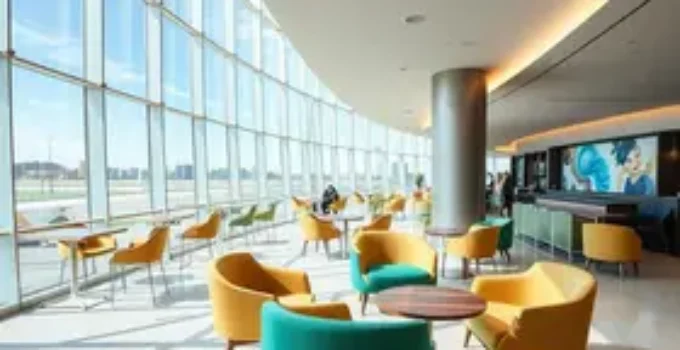Novo lounge do Banco Inter