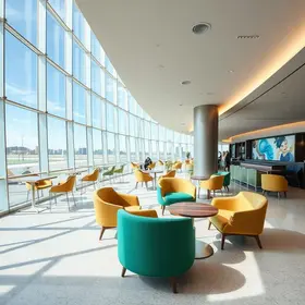 Novo lounge do Banco Inter