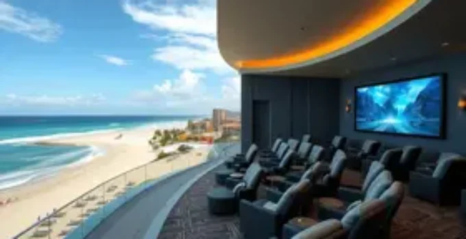complexo de cinemas no Litoral Norte da Bahia