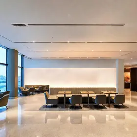 Air France lounge no Aeroporto de Frankfurt