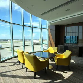 nova sala VIP do Banco do Brasil