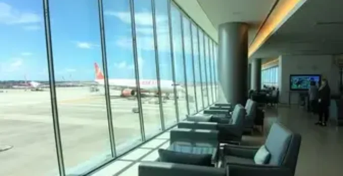 sala VIP no aeroporto de Salvador